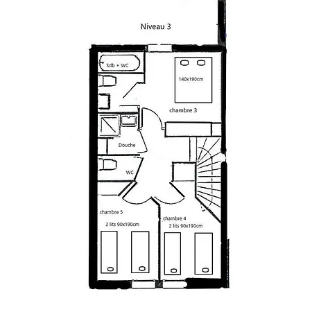 Les Des Praz - Les Praz N°112 - Plagne Villages - Classe 3 - Chpra112 Mae-1254